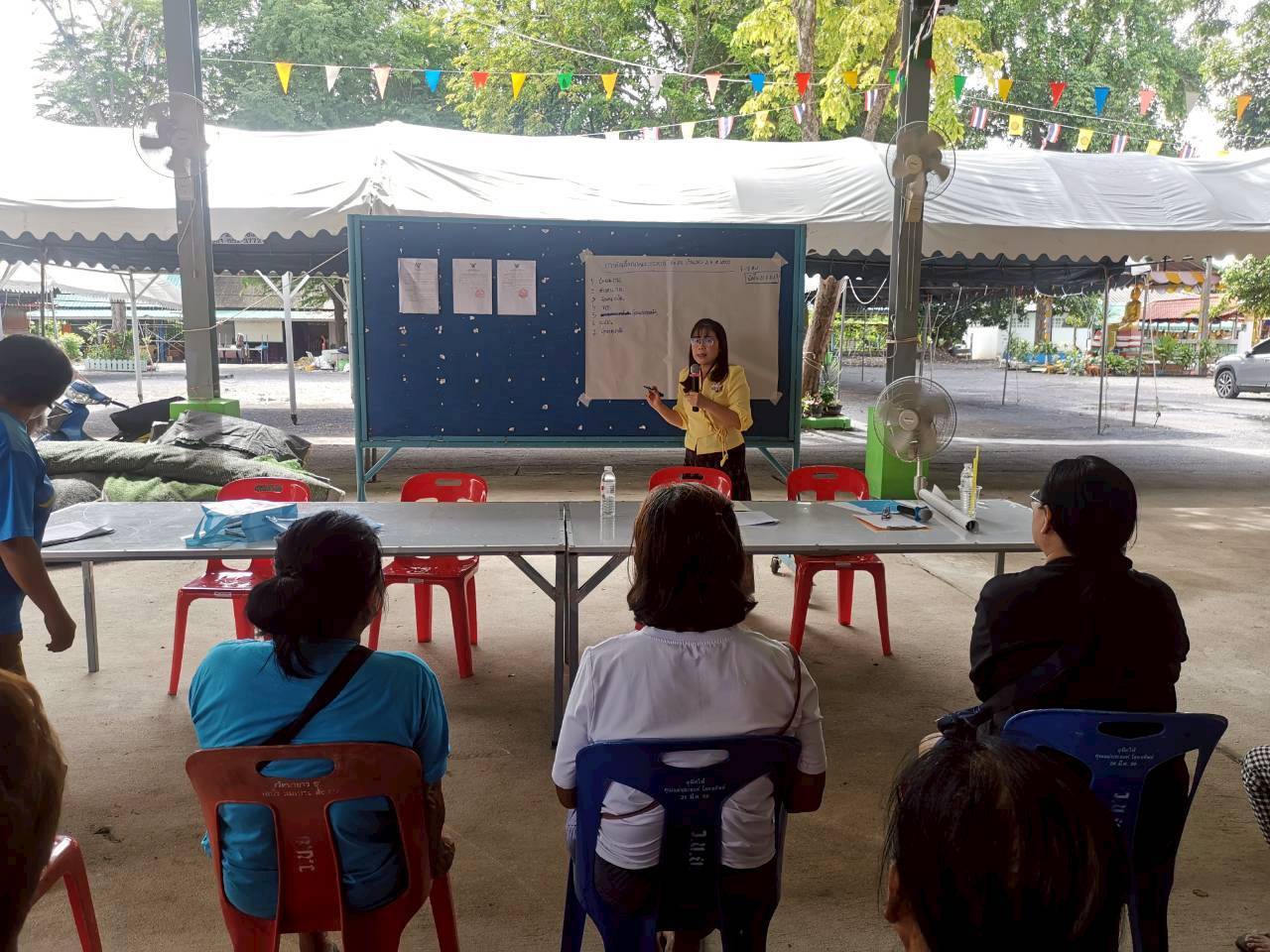 ??สำนักงานพัฒนาชุมชนอำเภอพระพุทธบาท ติดตามการดำเนินงานโครงการแก้ไขปัญหาความยากจน (กข.คจ.) ??