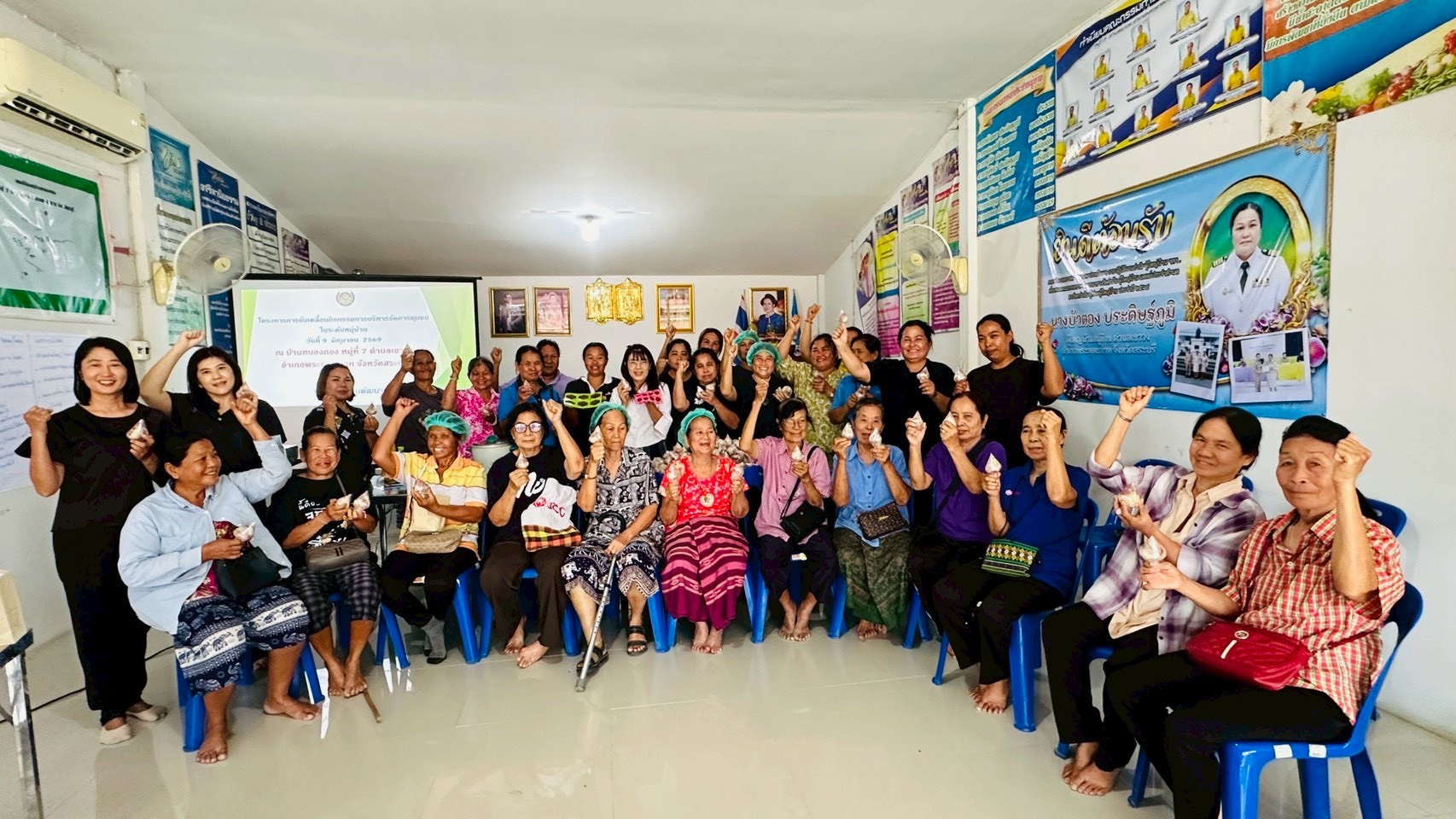 🌻 สำนักงานพัฒนาชุมชนอำเภอพระพุทธบาท ดำเนินโครงการ “การขับเคลื่อนกิจกรรมการบริหารจัดการชุมชนในระดับหมู่บ้าน “